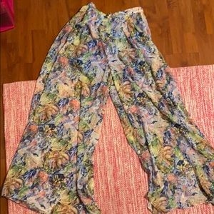 Floral float pants